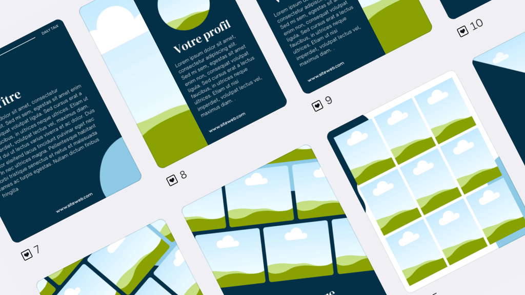 Pack de templates Canva sur-mesure